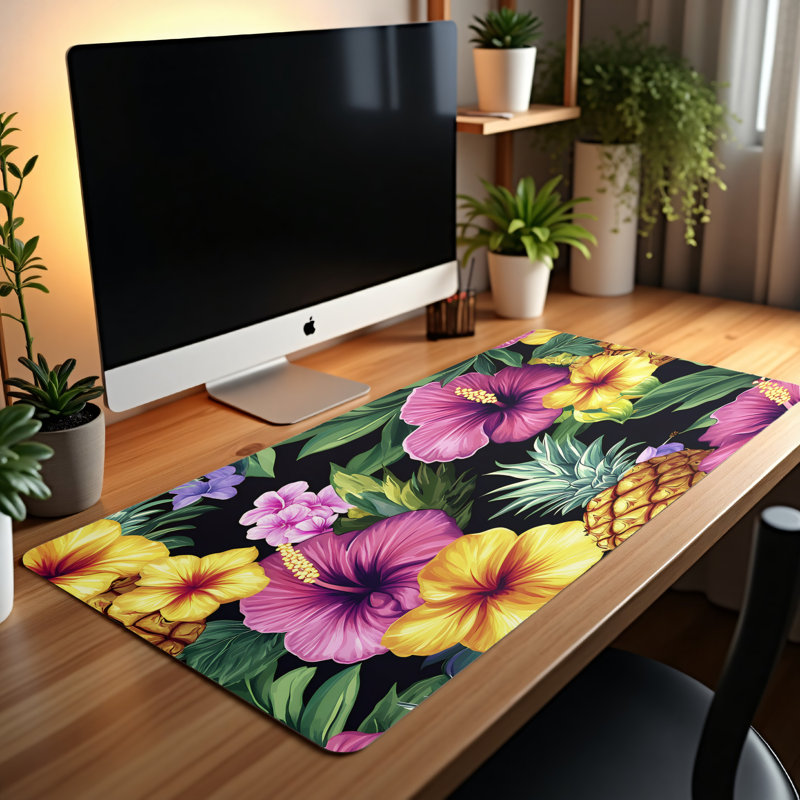 Polyester Desk Pad, 31.5x15.5