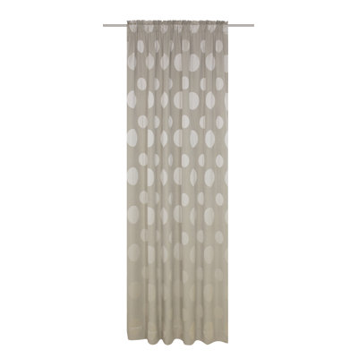 PeoPles Pencil Pleat Room Darkening Single Curtain