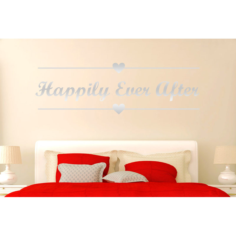 Wall Decal, Medium, Shiny Silver