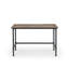 Johanna Solid Wood Top Metal Base Writing Desk
