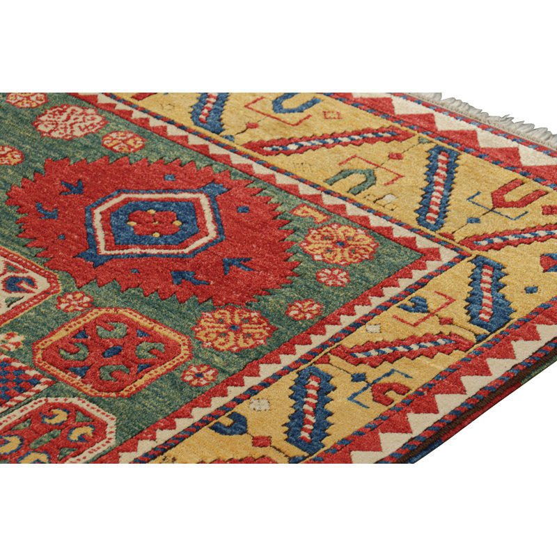 One-of-a-Kind 3'9”x6'11” Hand Knotted Area Rug