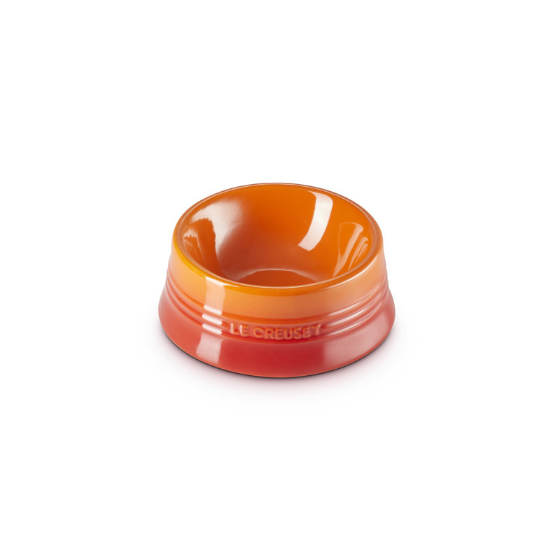 Le Creuset Stoneware Medium Pet Bowl, Orange