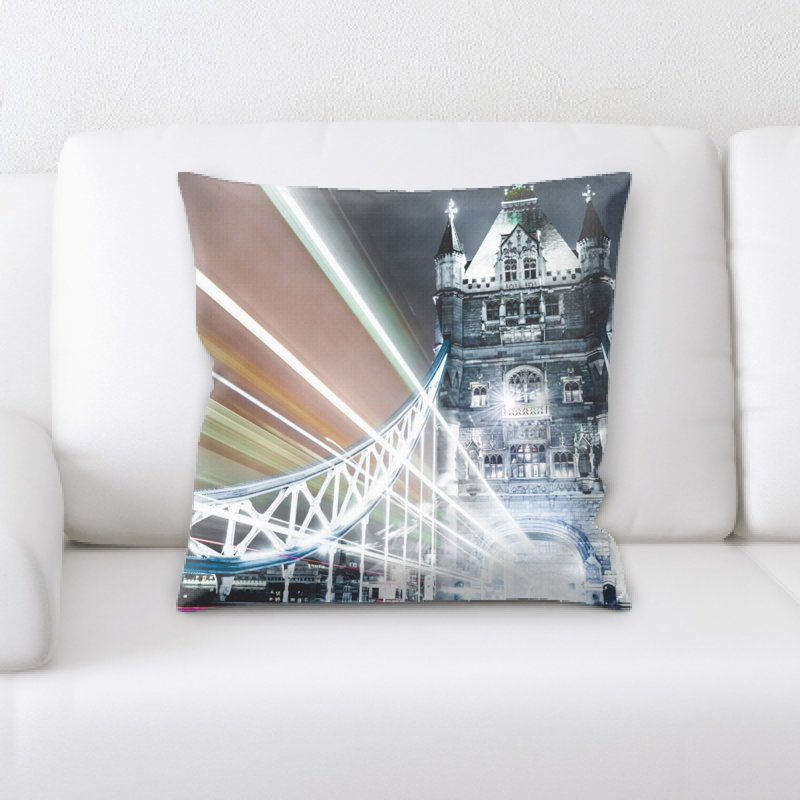 Housse et insert de coussin carré Bridge