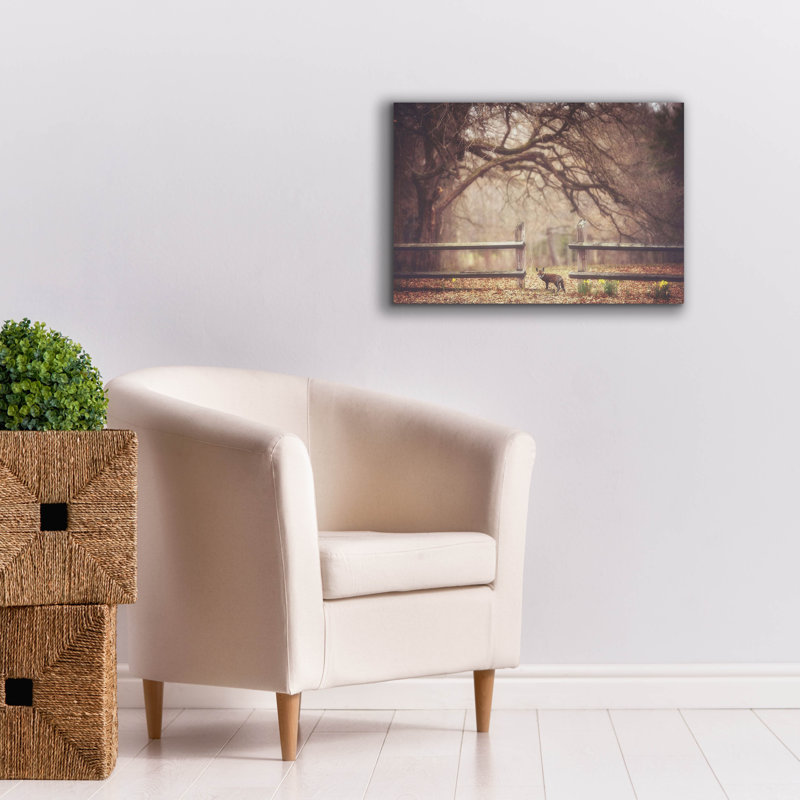 Art mural épique «Sly Guy» par Carrie Ann Grippo-Pike, 26 po x 18 po
