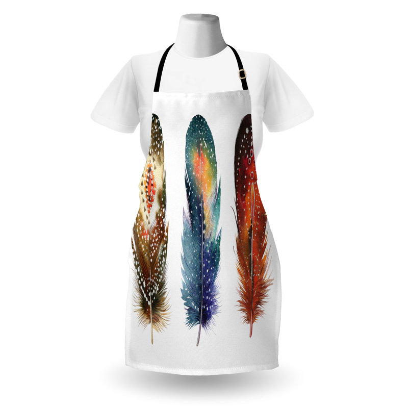 No Pattern Bib Apron
