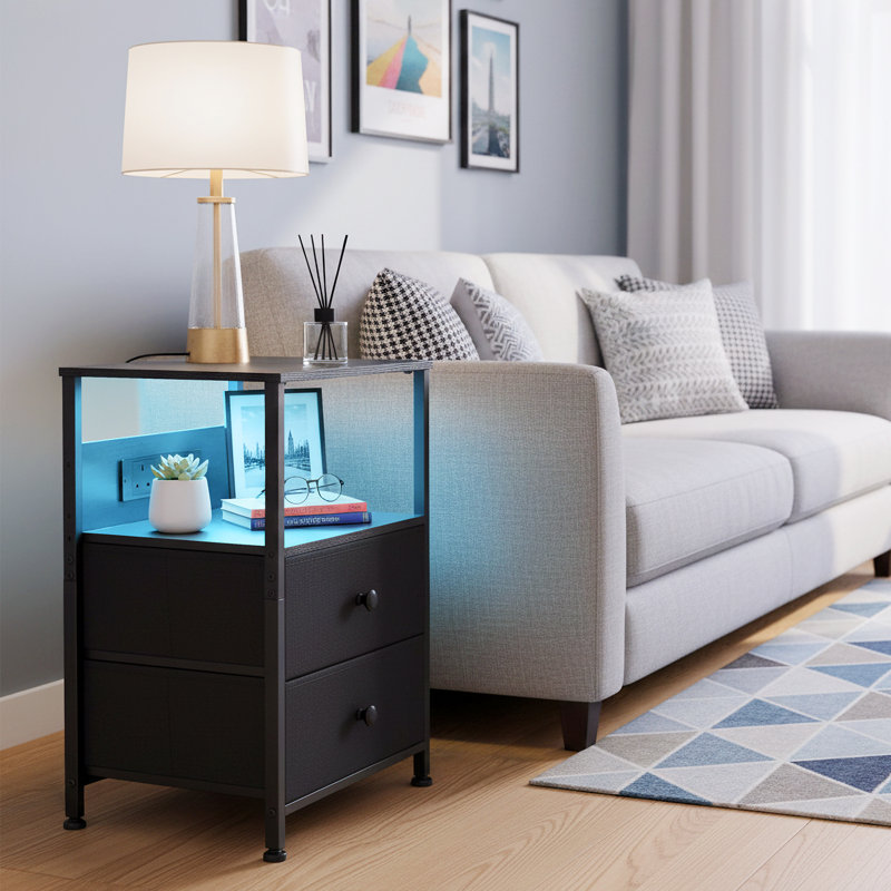 End Table, Black