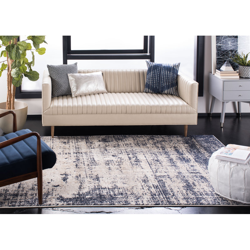 Alaric Geometric Hand Woven Area Rug, Rectangle 155 x 229 cm