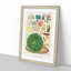 Great Barrier Reef Corals by W. Saville-Kent - Picture Frame Painting Print-55575274-55575278