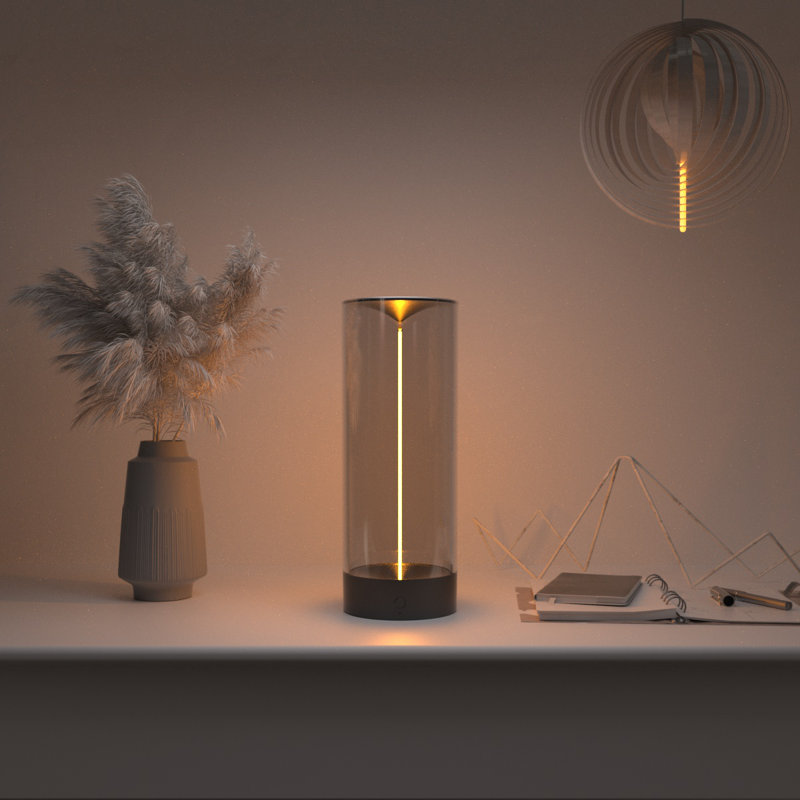 MAGI NIGHT TABLE LAMP GREY, Gris
