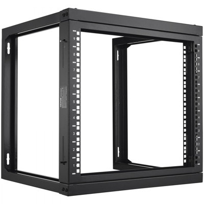 Support réseau 9U à fixation murale 9U 150 lb / 68,04 lb