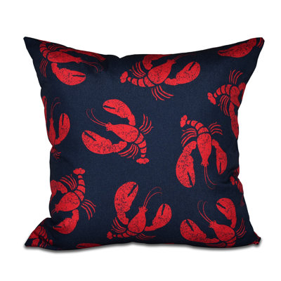 Housse de coussin carré et insert Nautical Nights