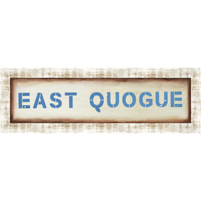 East " East Quogue "