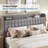 Avelyn Upholstered Bed Frame with 2 Footboard Drawers and Storage Platform-2074587205-2074587203