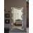 French-Style Vintage Irregular Wooden Frame Full-Length Mirror-939497079