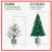 2FT Flocked Christmas Tree-1689602525