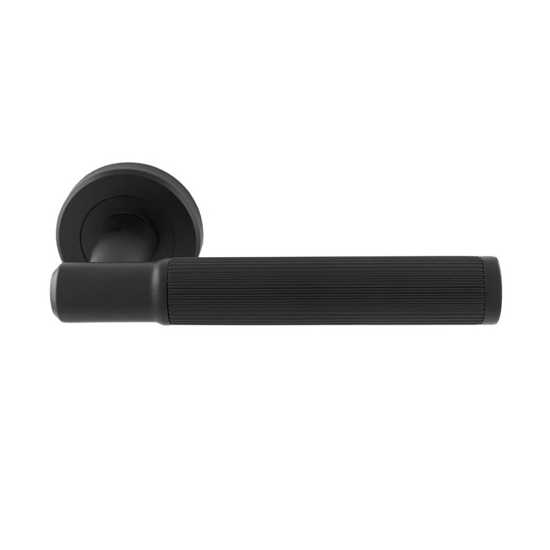 Serozzetta Image Lines (Hall & Closet) Door Handle, Black