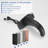 Single-Hole Bathroom Faucet with Drain Assembly-64601629