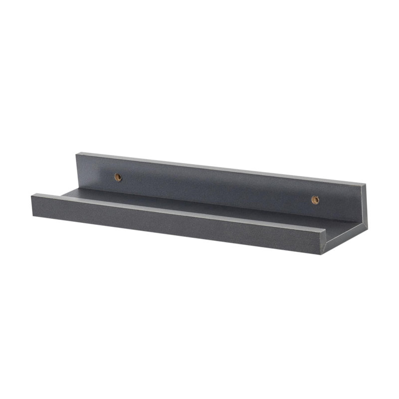 Floating Shelf, Grey, 4.5cm H x 32.5cm W x 8.5cm D