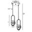 Willowood 2 - Light Cluster Pendant-247703061-247703060