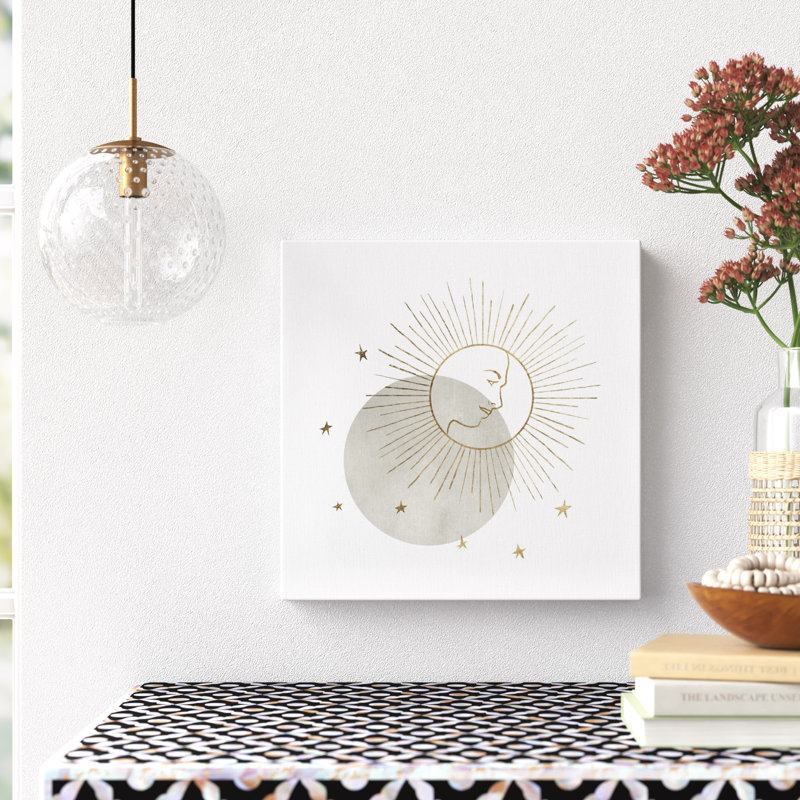 «Sun Goddess II» par Annie Warren, impression sur toile tendue, H 12 po x l 12 po