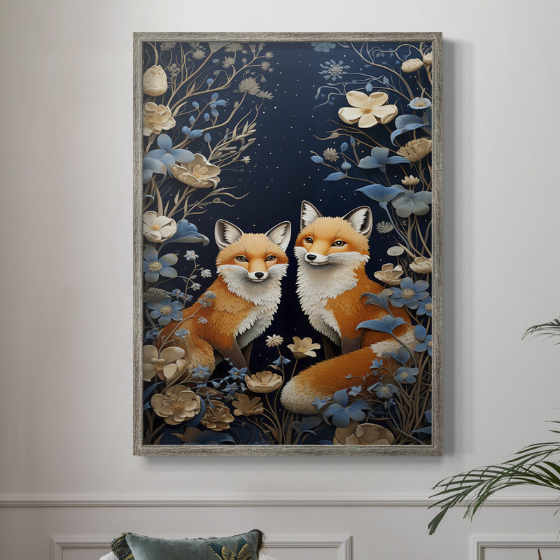 ANIMALS Series CDL XXXVI, reproduction encadrée - bois massif