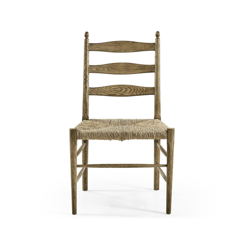 Doppler Upholstered Dining Chair, Stripped Brown Chestnut