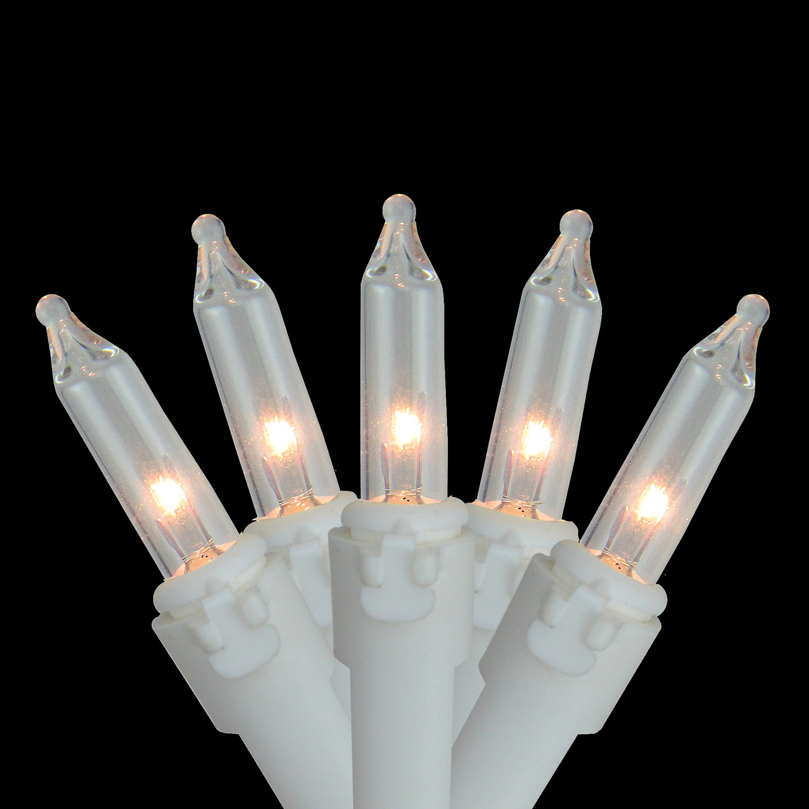 300-Light Clear Mini Icicle Christmas Lights