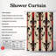 Rideau de douche Opulent Damask - Premium-902762297