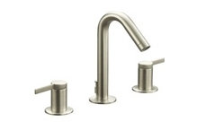 Stillness® Widespread Bathroom Faucet with Drain Assembly, Vibrant Polished Nickel