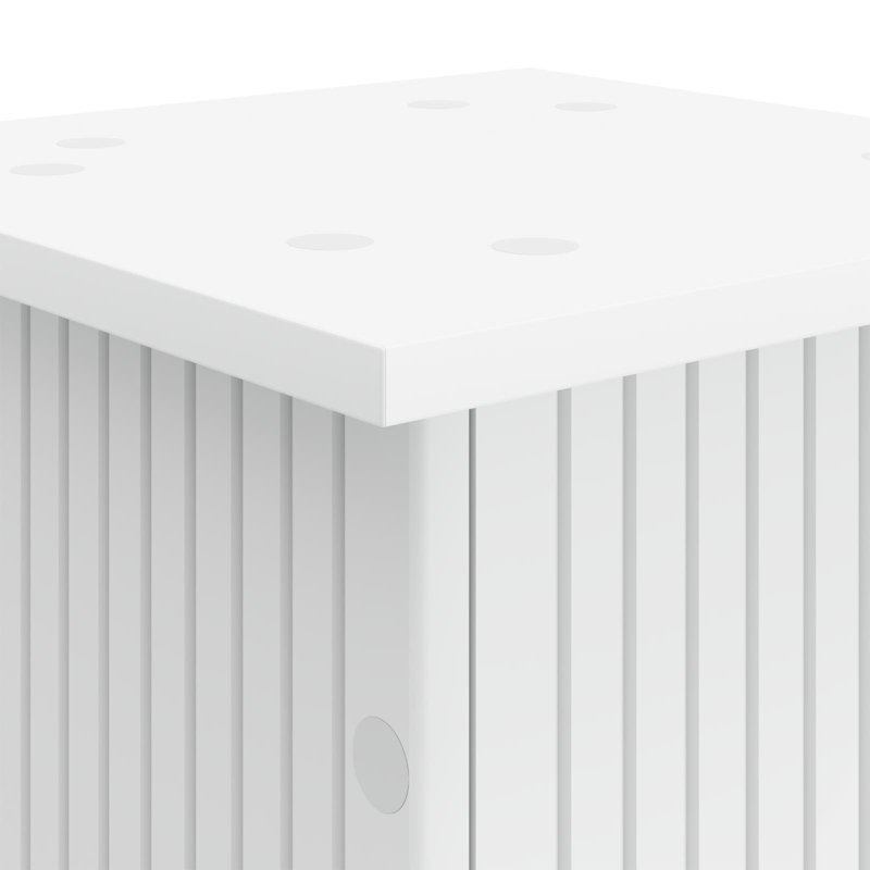 Plant Stand 1 Tier, 60.5cm H x 30.5cm W x 30cm D, White