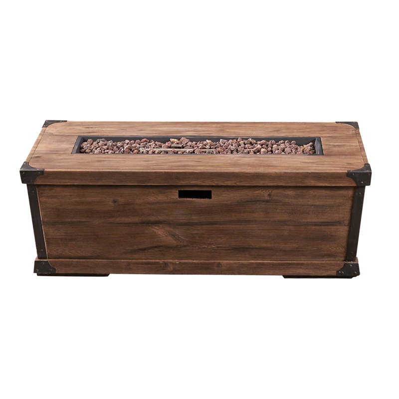 Outdoor Patio Concrete Fire Table