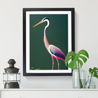Glynell Heron View - Picture Frame Print