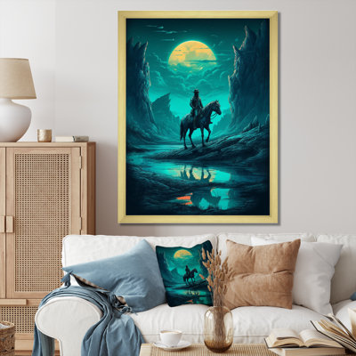 Night Rider III sur toile