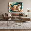 Chat brun, chats, art mural sur toile-31828471