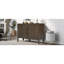 Armoire en bois rustique 47,25 pouces pour rangement de cuisine Rustic Farmhouse