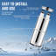 2.25G Gravity-fed Water Filter Countertop System Stainless Steel 2 Filters