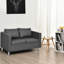 Gavalas 2 Seater Cotton Blend Loveseat