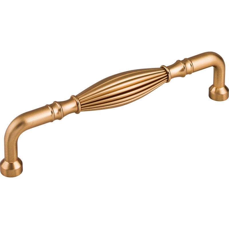 Tuscany 7" Center to Center Bar Pull, Brushed Bronze
