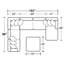 Mazekine Upholstered U-Shaped Sectional-87539700