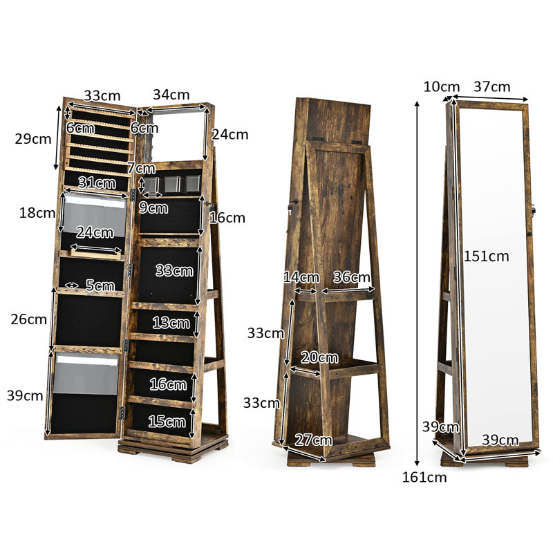 Fannett Jewelry Armoire