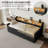 Daybed With Trundle, USB Charging Ports, Strip Lights And Storage Shelves-2049228950