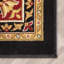 Tapis traditionnel noir Belliere Medallion Kashan-21350770