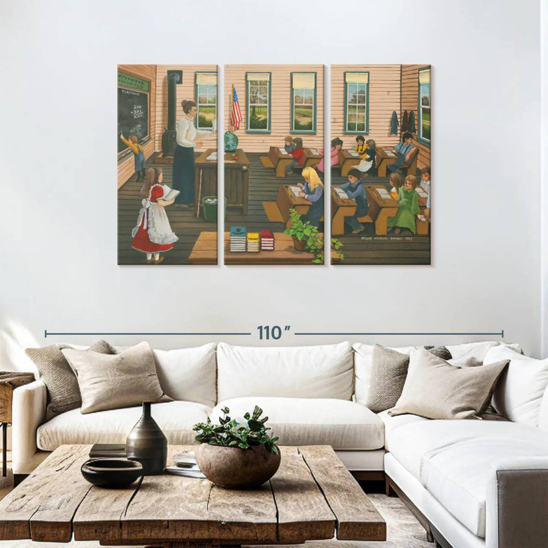 Classroom, 48" H x 74" W
