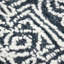 Tapis gris anthracite crocheté à la main Charcoal-1141942801