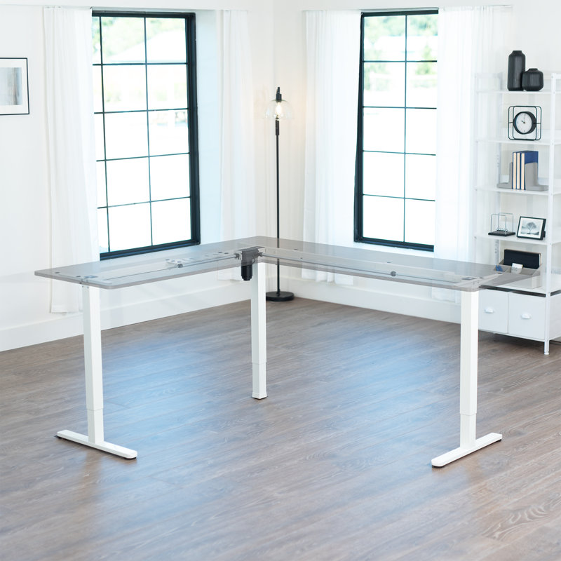 Structure de bureau VIVO, H 27,7 po x l 54,5 po x P 40 po, Blanc