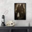 Moody Skull «Ghost In Front of Haunted House, reproduction d'art sur toile, décoration d'Halloween»-101165645-101165650