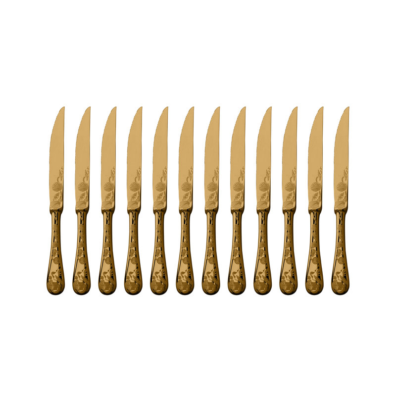 Venere Stainless Steel Steak Knife, Ice