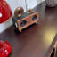Foyer autoportant en bois massif Nut-Brown