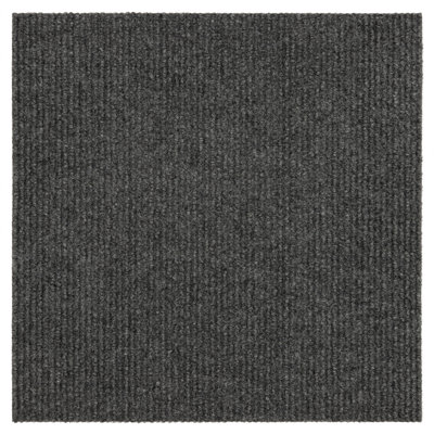 18 po x 18 po intérieur / extérieur, carrelage auto-adhésif en polyester (paquet de 10) (22,5 pieds carrés / boîte)