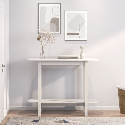 Horvitz 110cm Solid Wood Console Table